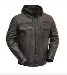 Leather brown m jacket Leather brown m jacket