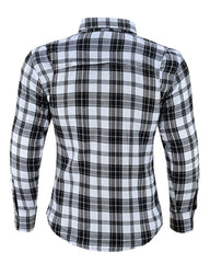 Women's White Armoured Flannel Shirt Women's White Armoured Flannel Shirt