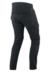 Women's Motorcycle Cargo Pants - Black Women's Motorcycle Cargo Pants - Black