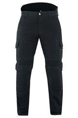 Women's Motorcycle Cargo Pants - Black Women's Motorcycle Cargo Pants - Black