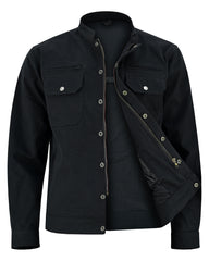 Striker Black Canvas Jacket Striker Black Canvas Jacket
