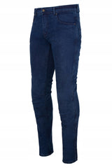 Men's Motorcycle Straight Leg Pants - Blue Denim Men's Motorcycle Straight Leg Pants - Blue Denim