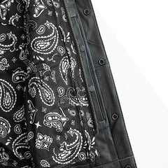 Club Black Dragon Leather Vest Club Black Dragon Leather Vest