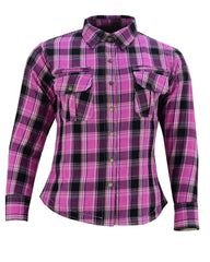 Women's Pink Armoured Flannel Shirt Women's Pink Armoured Flannel Shirt