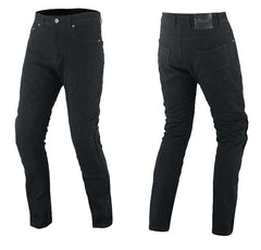 Mens Motorcycle Straight Leg Pants Black Mens Motorcycle Straight Leg Pants Black