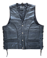 ralley motorcycle vest with braid mens ralley motorcycle vest with braid mens