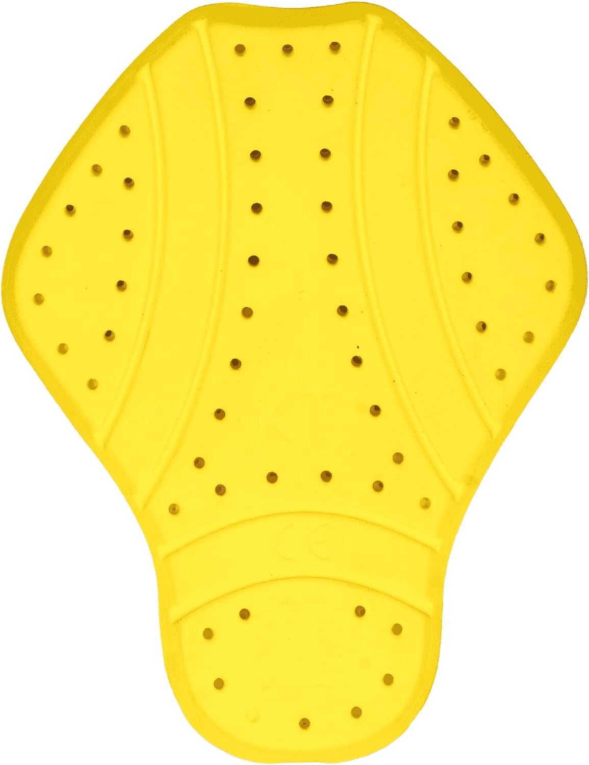 yellow perforated back armour for jackets AND MOTORCYCLE VESTS