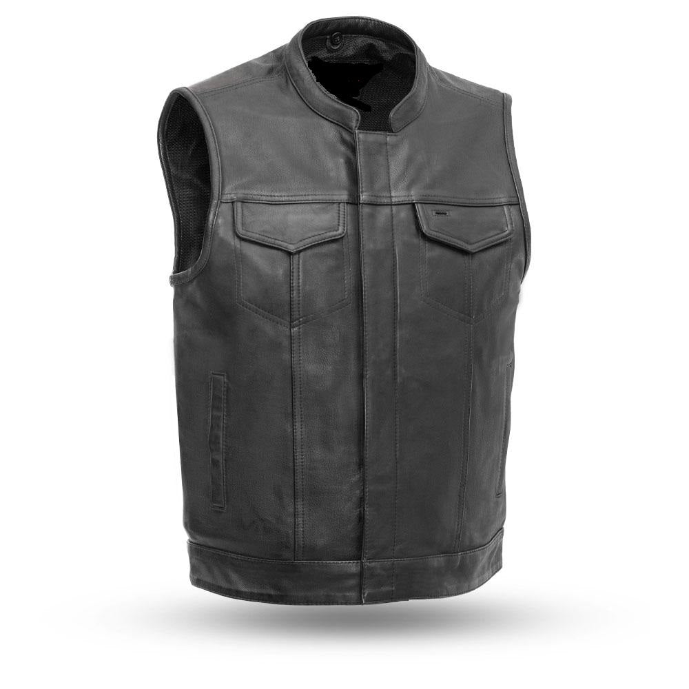 Club SOA Leather Vest (Regular Length)