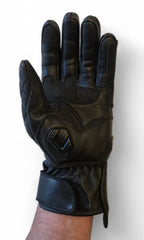 Diamond Dave Black Motorcycle Glove