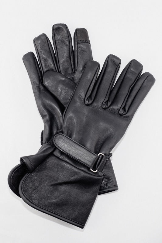 Leather motorcycle gauntlet gloves by altmate in canada