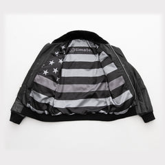 Peacekeeper™ MAGA Leather Bomber Jacket