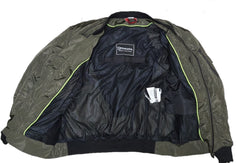 Lining of jacket made of arimede