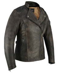 altimate Jennie Women's Distressed Leather Brown