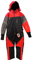 Red and black EXP Snow MAX mono suit
