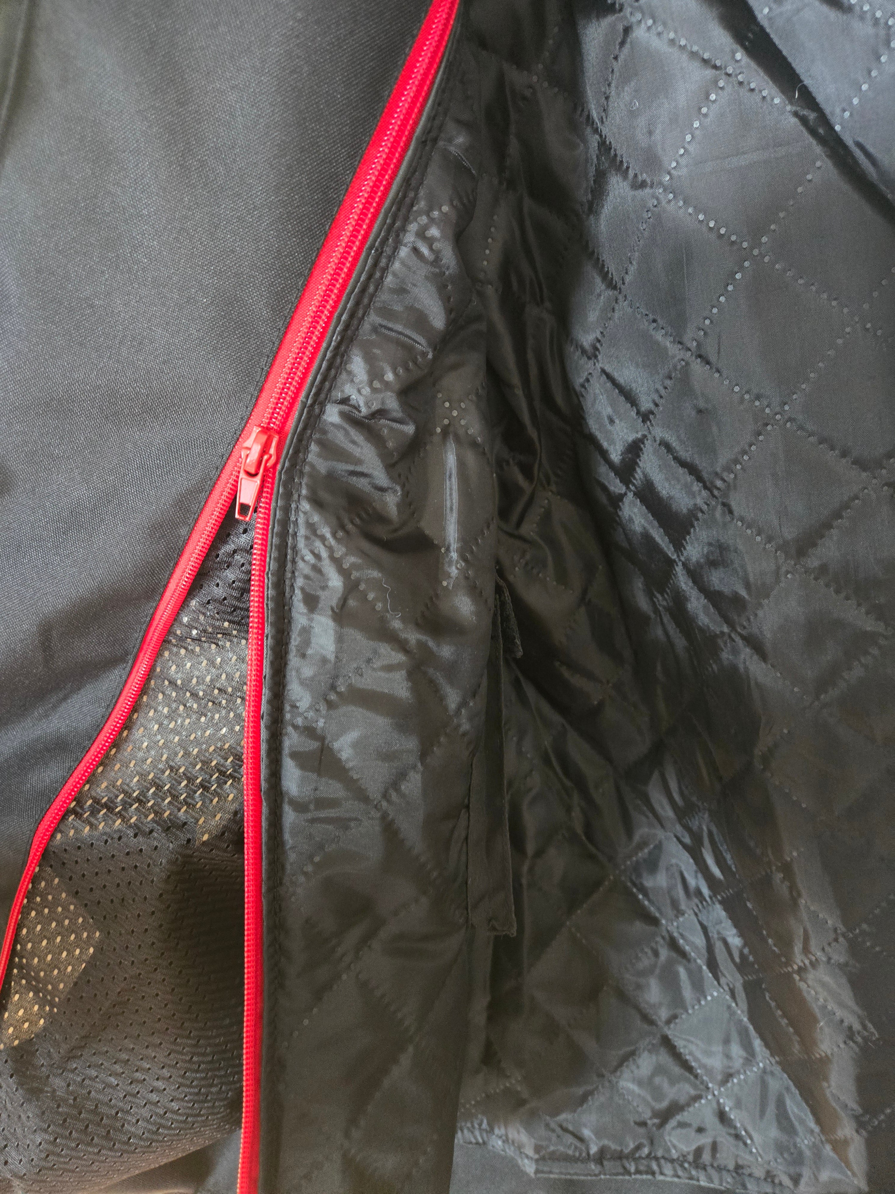 Warm motorcycle jacket lining