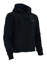 Men's Fleece Motorcycle Hoody with Armor