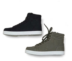 altimate Men's Sprint Canvas Sneaker Boot Olive