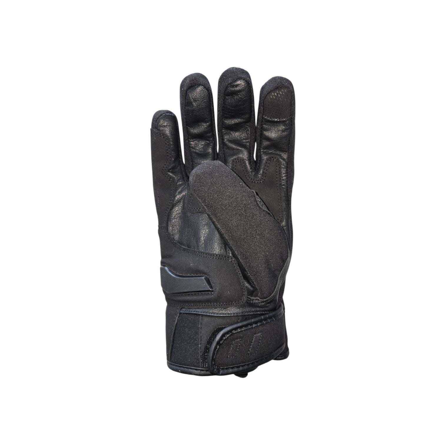 Leather palm with synthetic waterproof membrane