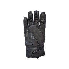 Leather palm with synthetic waterproof membrane