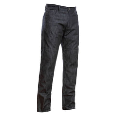 Altimate Men’s Motorcycle Jeans - Stretch Denim Black