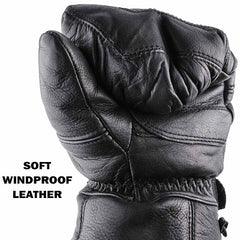 Leather Snowmobile Mitt