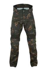 Men's Motorcycle Cargo Pants - Camo