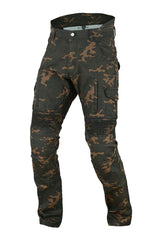 Men's Motorcycle Cargo Pants - Camo