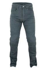 Men's Motorcycle Straight Leg Pants - Grey