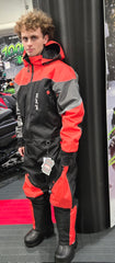 Mens Mono Suit  EXP Snow Max Black n Red