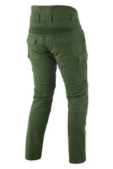 Men's Motorcycle Cargo Pants - Olive