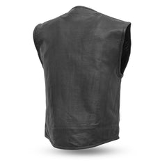 Raceway Perforated Leather Motorcycle Vest