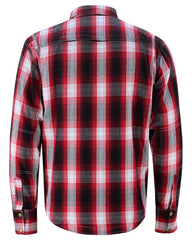 altimate Red Flannel Motorcycle Mens Shirt