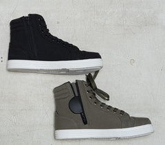 altimate Men's Sprint Canvas Sneaker Boot Olive