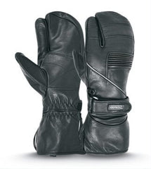 Leather 3 Finger Snowmobile Mitt