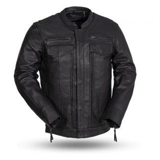 Raider leather Jacket