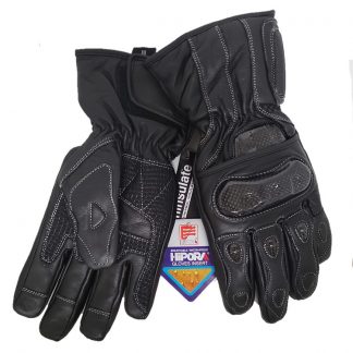 Leather snowmobile glove