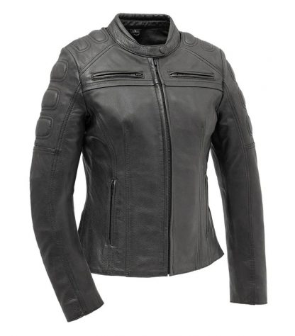 First mfg Targa womens leather jacket